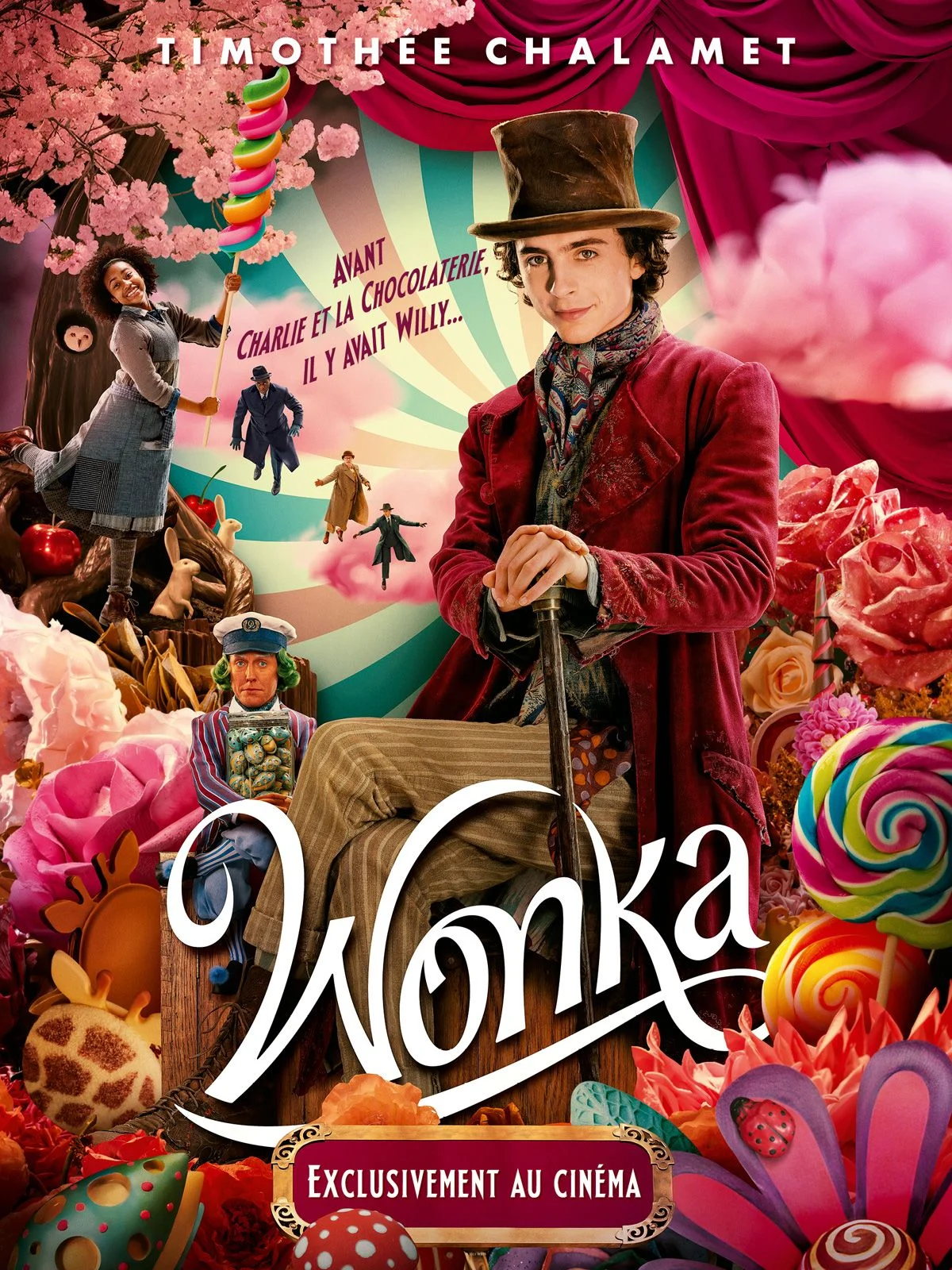 Wonka cinéma plein air Saint Mamert du Gard